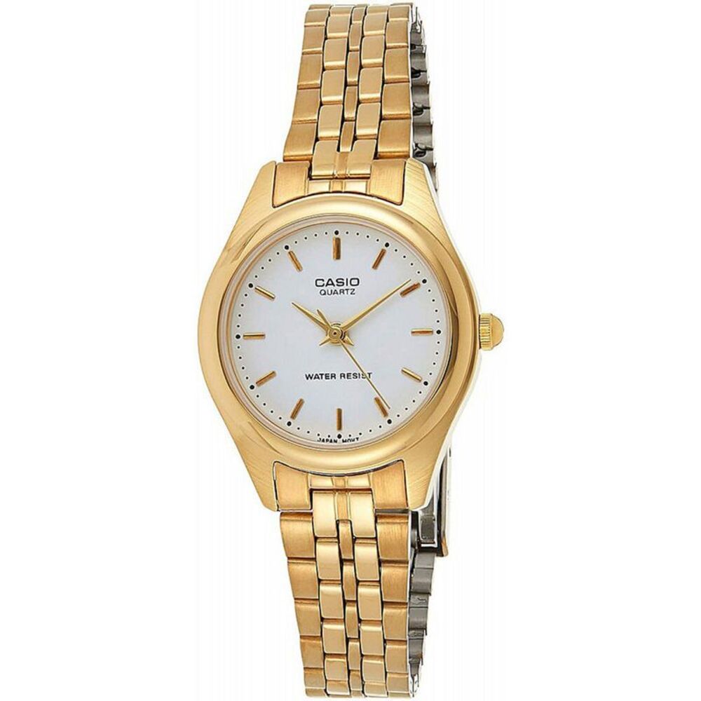 Casio Women’s Elegant Gold-Tone Analog Watch – LTP-1129N-7A